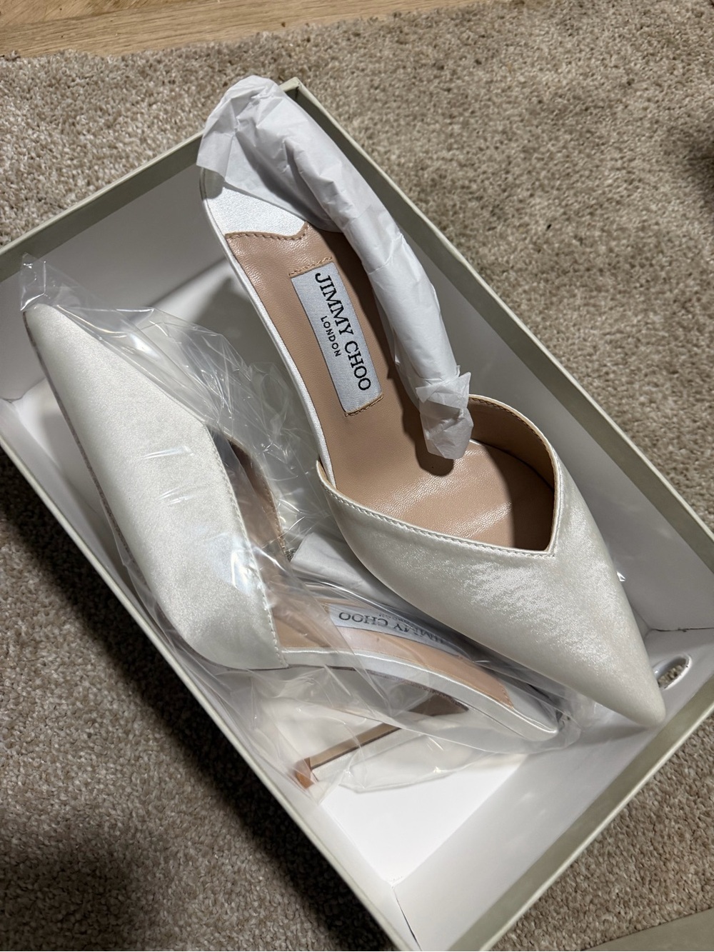 Jimmy Choo Saeda 100 heels NWT size 40 - Picture 4 of 9